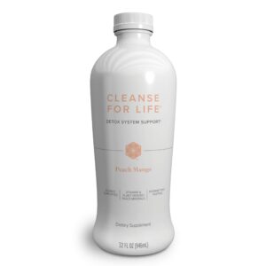 Isagenix Cleanse for Life bebida detox durazno mango 32 oz