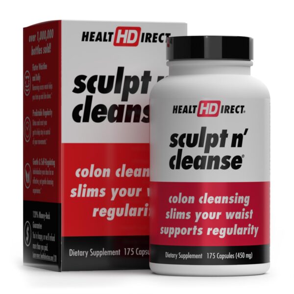 HEALTH DIRECT Sculpt n Cleanse suplemento limpieza colon detox