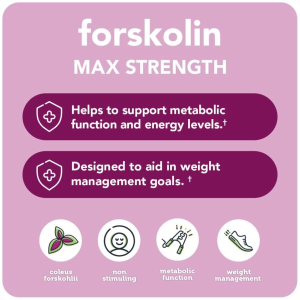 suplemento Vitamin Bounty Forskolin apoyo digestión saludable