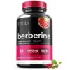 Cápsulas de suplemento de berberina Thinbi 1000mg frasco