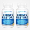 Frascos de suplemento renal Kidney Restore 60 cápsulas