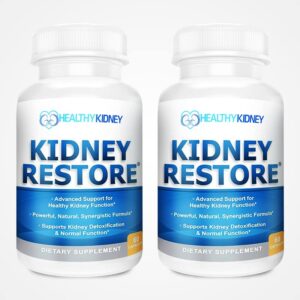 Suplemento para detox renal Kidney Restore frasco Suplemento para detox renal Kidney Restore frasco