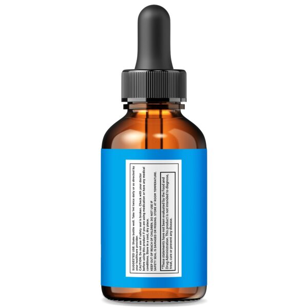 Vista frontal de gotas Tinnitrol NutraVibe para bienestar auditivo