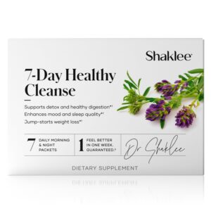 Paquete diario limpieza saludable Shaklee en caja