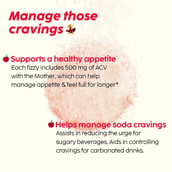 Envase frontal vinagre de sidra de manzana PLIX efervescentes