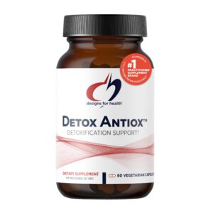 Designs for Health Detox Antiox suplemento antioxidante 60 cápsulas
