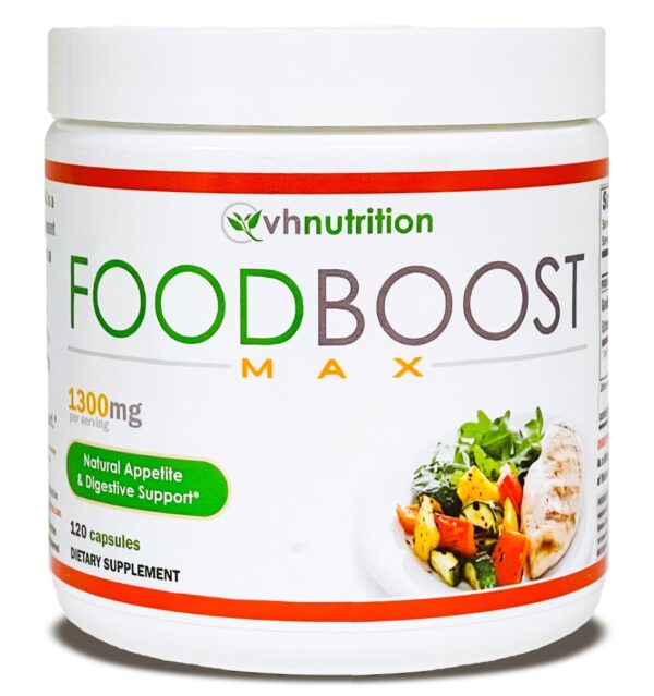Frente de envase VH Nutrition FoodBoost MAX