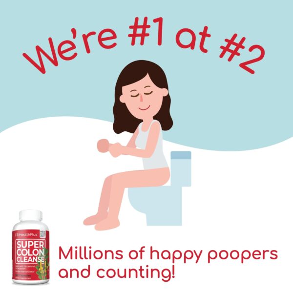 Cápsulas Health Plus apoyo digestivo y limpieza intestinal pack