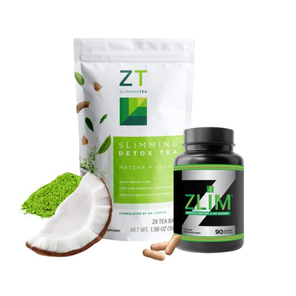 Dr. Zisman té detox mezcla matcha-coco 28 bolsitas para adelgazar