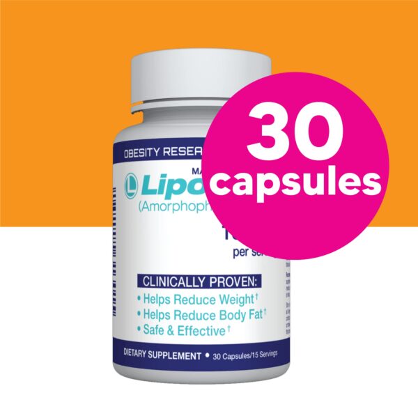 Etiqueta frontal Lipozene