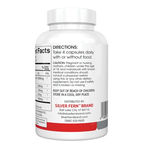 Suplemento Silver Fern Cleanse sin lácteos ni hormonas rBST