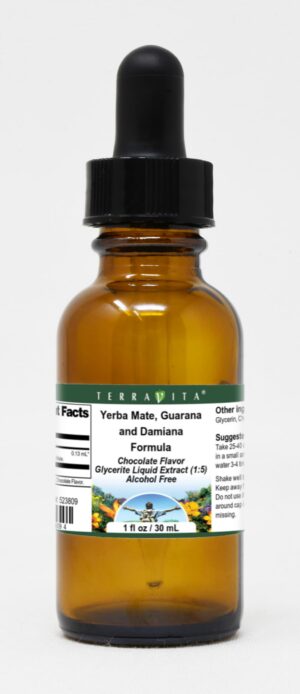 Extracto liquido para adelgazar sabor chocolate Terravita 1 oz botella