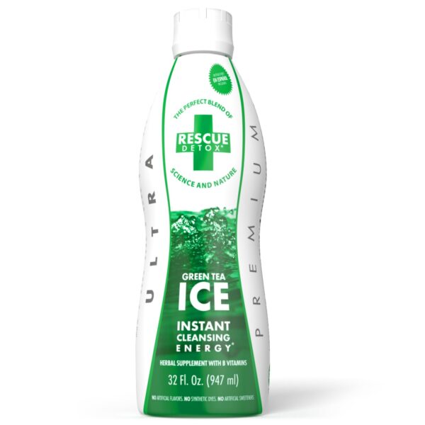 Bebida Rescue Detox ICE 32oz sabor té verde