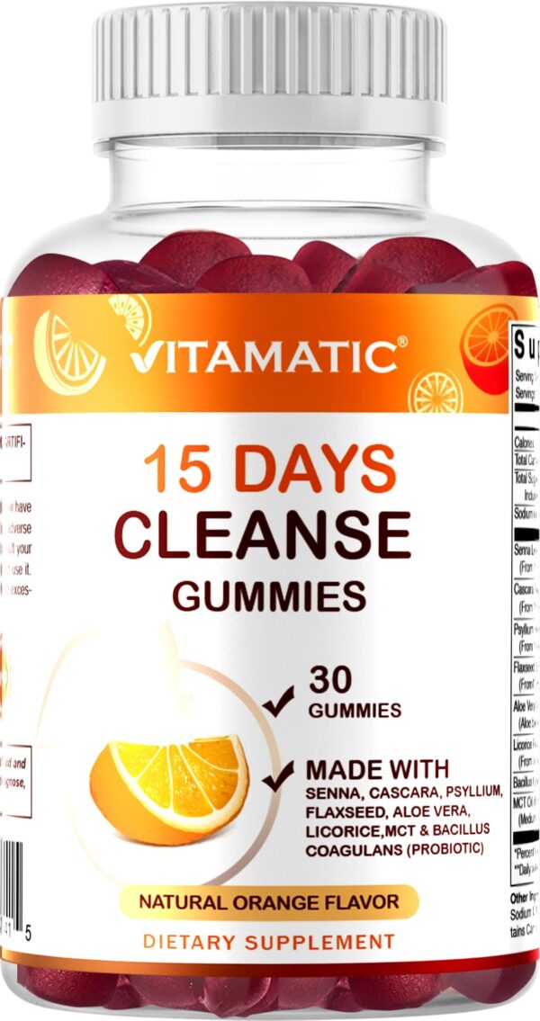 Gomitas saborizadas Vitamatic para cuidado digestivo y desintoxicación