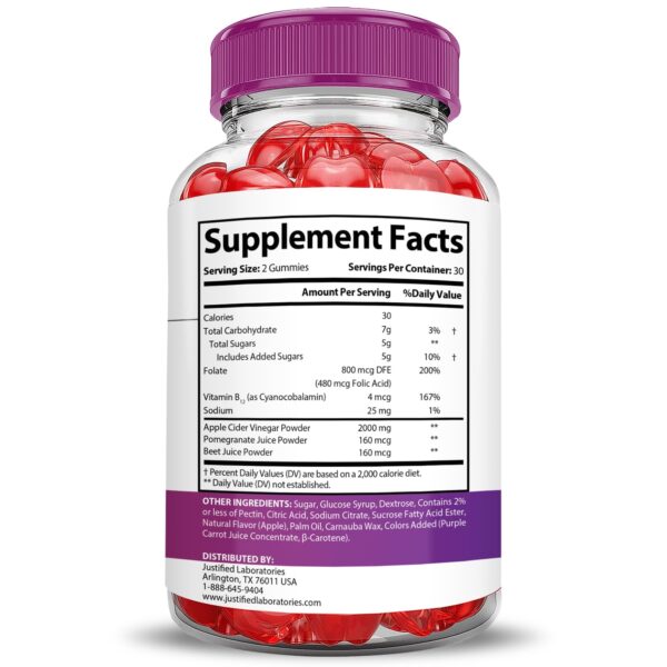 Sabor delicioso gomitas keto con ingredientes premium