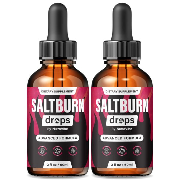 Frasco NutraVibe Salt Burn Drops