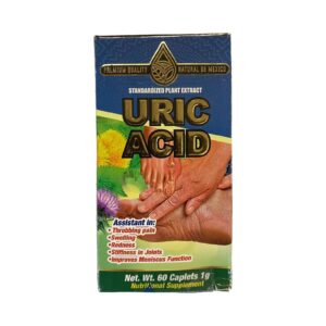 Natural de Mexico suplemento limpieza ácido úrico caja