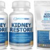 Paquete de suplemento limpieza renal y biofibra Kidney Restore