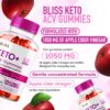 Gomitas Bliss Keto Plus con Apple Cider Vinegar y nutrientes