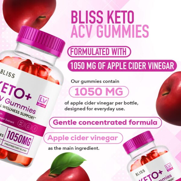 Gomitas Bliss keto active para pérdida de peso y energía diaria