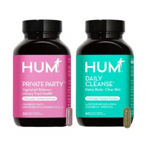 Suplementos HUM Private Party probióticos vaginales para mujeres