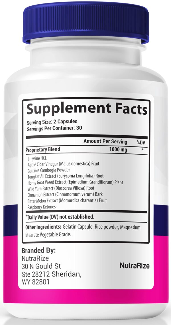 Paquete NutraRize EZ Prostate 120 cápsulas salud prostática