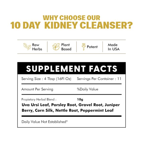 Easey Flow hierbas secas para té para riñón y vejiga imagen 2