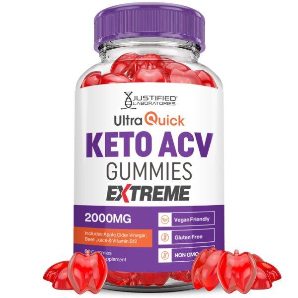 Gomitas keto ultraquick ACV 2000mg jarra con gomitas Gomitas keto ultraquick ACV 2000mg jarra con gomitas