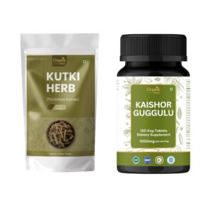 Frasco de ORGANIC SPREE Kutki y Kaishor Guggulu