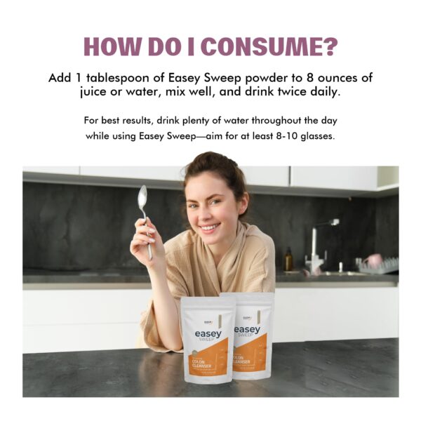 Producto detox en polvo para mujeres y hombres easey sweep