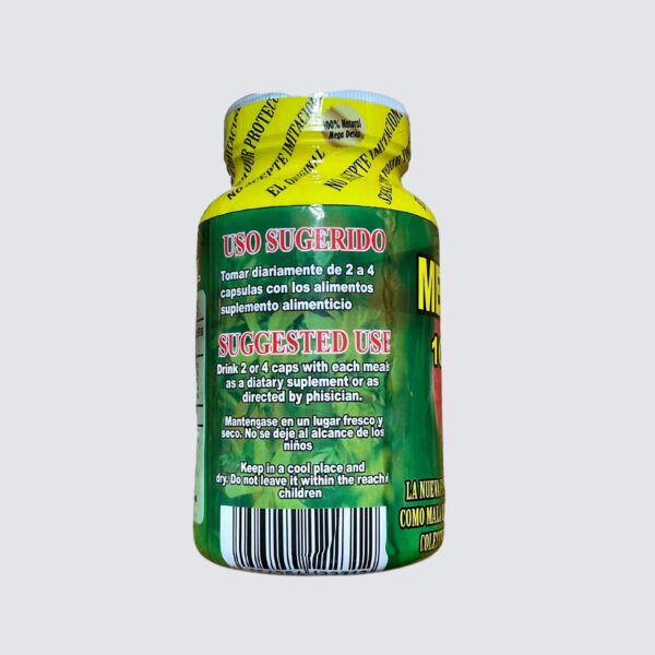 embalaje caja mega detox 100 capsulas