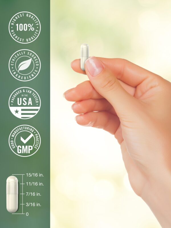 Cápsulas Tahoe Nutritionals vinagre sidra en mano