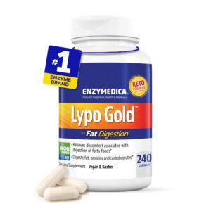 Frasco de Enzymedica Lypo Gold cápsulas