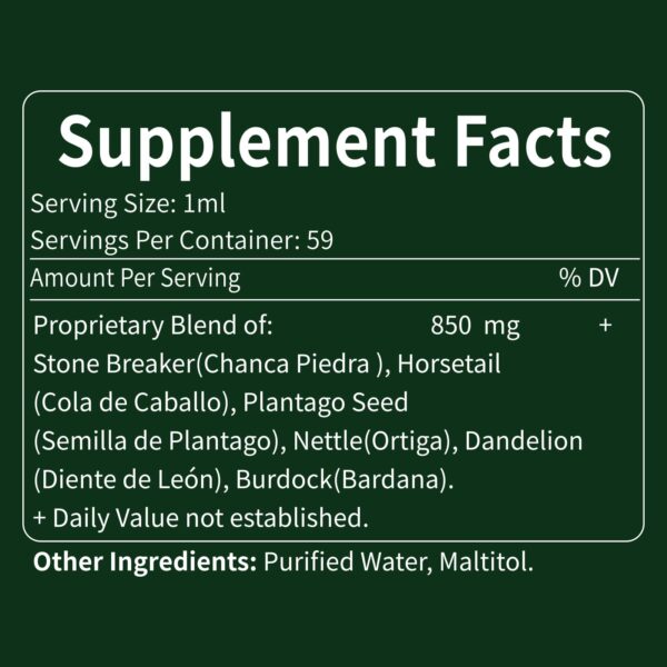 Gotas Herbmood Chanca Piedra para detox renal y vesícula