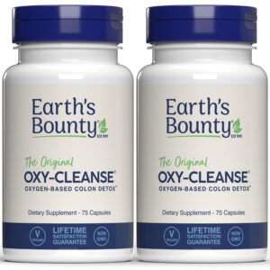 Earth's Bounty Oxy-Cleanse cápsulas para limpieza de colon