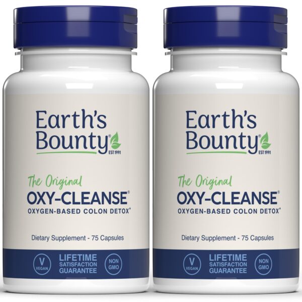 Earth's Bounty Oxy-Cleanse cápsulas para limpieza de colon