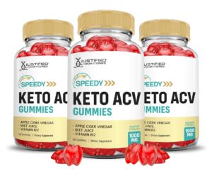 Paquete gominolas Speedy Keto ACV Justified Laboratories 180 unidades