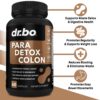 Etiqueta suplemento detox corporal DR BO ajenjo nogal negro