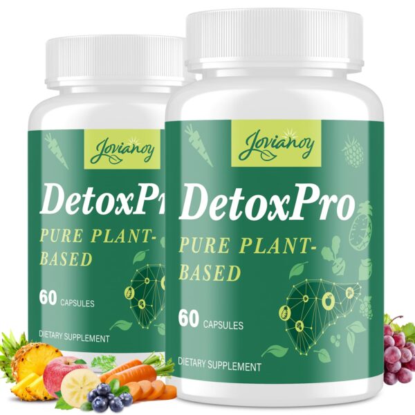 Frasco Jovianoy Detox 1000 mg frente etiqueta