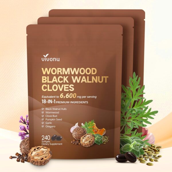 Frasco de VivoNu 18 en 1 cápsulas