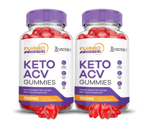 Paquete de gomitas Turbo Ripped Keto ACV en caja Paquete de gomitas Turbo Ripped Keto ACV en caja