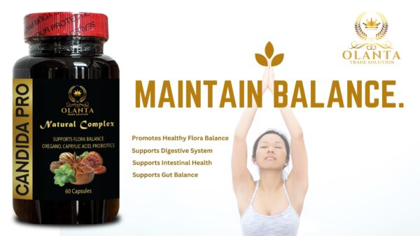 Candida PRO suplemento probiótico para higiene intestinal