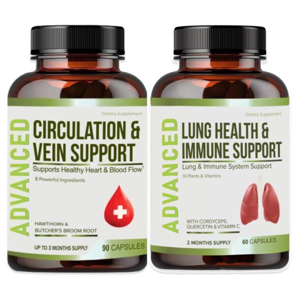 Suplemento salud pulmonar NutraPro botella original