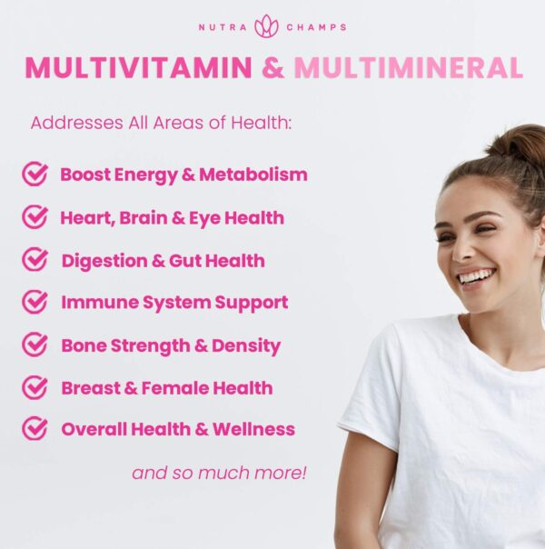 NutraChamps productos salud femeninos en paquete combinado