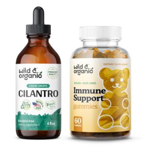 Tintura de cilantro silvestre y orgánico Wild & Organic 4 onzas