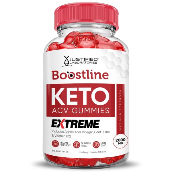 Producto vegano Boostline Keto ACV Gluten Free y sin gelatina