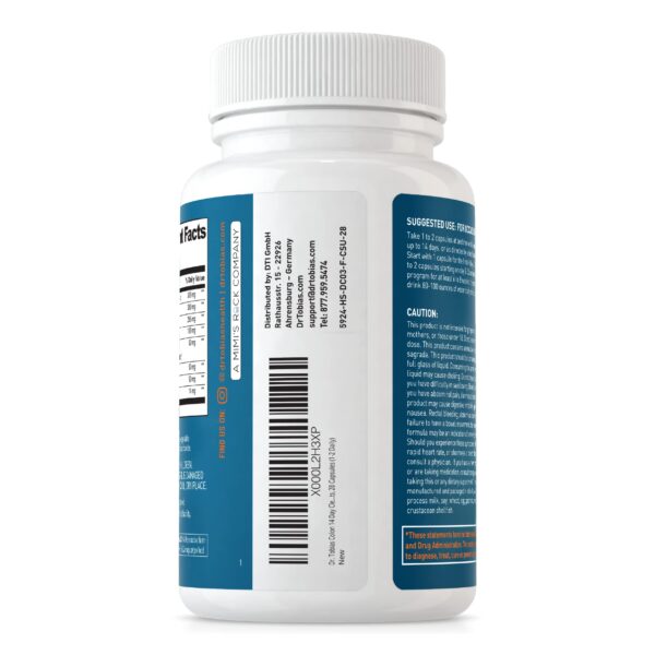 Paquete 2 frascos Dr Tobias Colon Cleanse detox avanzado