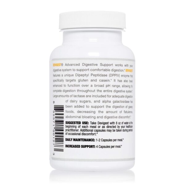 Detalle de etiqueta Devigest ADS