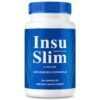 Cápsulas InsuSlim frente a fondo blanco