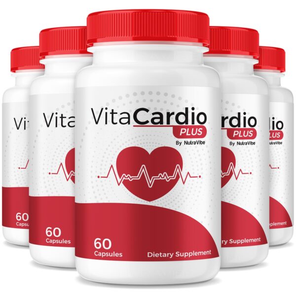 VitaCardio Plus 5-pack frente de empaque